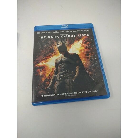 Batman Begins (DVD, 2005, Widescreen) Dark Knight and The Dark Knight Rises (BR) - Picture 4 of 5